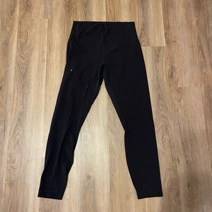 black lulu lemon leggings